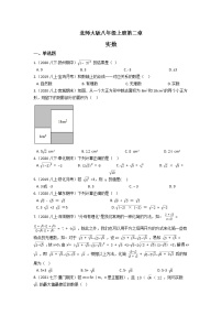 数学第二章 实数综合与测试同步训练题