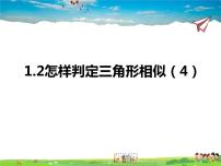 2020-2021学年1.2 怎样判定三角形相似备课ppt课件