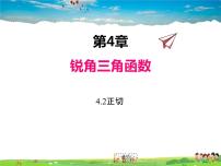 初中数学湘教版九年级上册4.2 正切示范课ppt课件