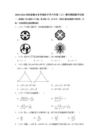 2020-2021河北省衡水市阜城县中学八年级（上）期末模拟数学试卷