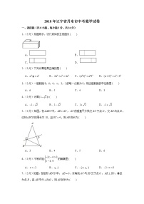 2018年辽宁省丹东市中考数学试卷