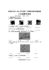 河北省邯郸市曲周县2020-2021学年八年级上学期期末考试数学试题（PDF版）