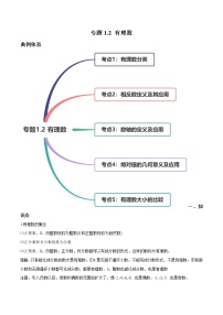 数学七年级上册1.2.1 有理数综合训练题