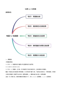 人教版七年级上册1.2.1 有理数精练