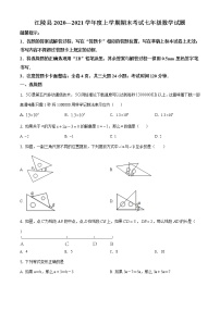 19.人教版·湖北省荆州市江陵县期末练习题