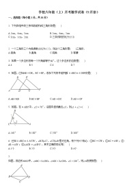 八年级（上）月考数学试卷（9月）