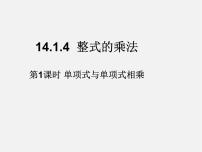 数学14.1.4 整式的乘法教案配套ppt课件