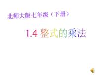 初中数学北师大版七年级下册4 整式的乘法集体备课课件ppt