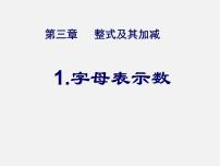 2021学年3.1 字母表示数课文课件ppt