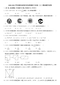 2020-2021学年湖北省武汉市东西湖区八年级（上）期末数学试卷