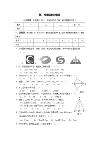 八年级上期中数学试卷12（教培机构模拟复习专用）