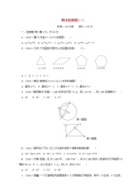 九年级数学上册期末检测题一（教培机构复习专用）