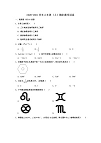 2020-2021学年八年级（上）期末数学试卷