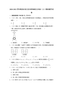 2020-2021学年黑龙江省大庆市林甸县九年级（上）期末数学试卷   解析版