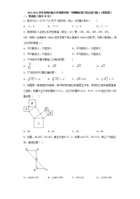 期末复习综合练习题（2）2021-2022学年北师大版八年级数学上册（word版 含答案）