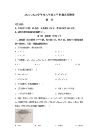 期末试卷汇编（7套）（试题）-2021-2022学年数学八年级年级上册-华师大版（含答案）