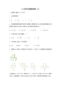 人教版七年级上册期末检测模拟卷  (3)