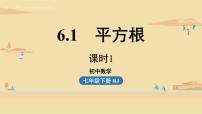 人教版七年级下册6.1 平方根课文内容课件ppt