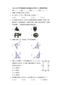 河南省驻马店市确山县2021-2022学年八年级上学期期中数学试题（Word版含答案）