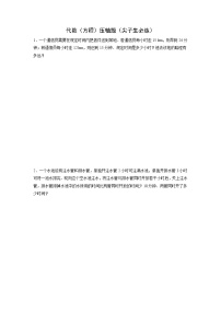 专题12 代数（方程）压轴题（尖子生必练）-2021-2022学年七年级数学上学期必刷专题训练（人教版）