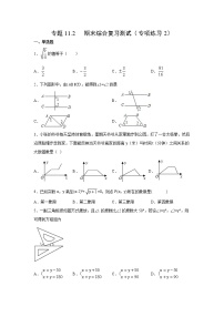 专题11.2 期末综合复习测试（专项练习2）-【挑战满分】2021-2022学年七年级数学下册阶段性复习精选精练（人教版）