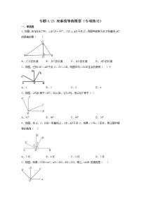 专题4.23 双垂线等角模型（专项练习）-2021-2022学年七年级数学上册基础知识专项讲练（人教版）