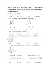 2020-2021学年广东省广州市白云区九年级（上）期末数学试卷