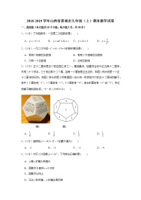 2018-2019学年山西省晋城市九年级（上）期末数学试卷