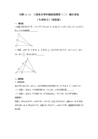 专题12.14 三角形全等作辅助线模型（二）-截长补短（专项练习）（培优篇）-2021-2022学年八年级数学上册基础知识专项讲练（人教版）