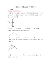 专题13.10 等腰三角形（专项练习2）-2021-2022学年八年级数学上册基础知识专项讲练（人教版）