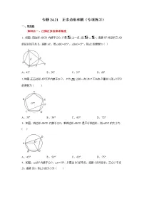 专题24.21 正多边形和圆(专项练习)-2021-2022学年九年级数学上册基础知识专项讲练(人教版)