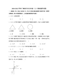 2020-2021学年广西南宁市七年级（上）期末数学试卷