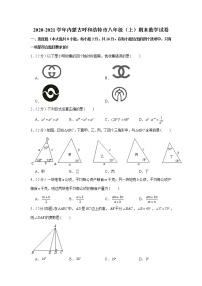 2020-2021学年内蒙古呼和浩特市八年级（上）期末数学试卷