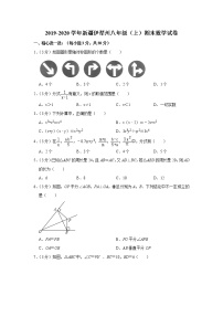 2019-2020学年新疆伊犁州八年级（上）期末数学试卷