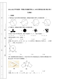 第一学期九年级数学第23、24章 期末综合复习练习卷（人教版）