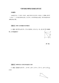 北师大版2021-2022学年八年级数学上册考点专项训练——巧用勾股定理判定直角的五种方法（附参考答案）