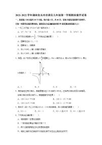 湖南省永州市道县2021-2022学年九年级上学期期末数学试卷（word版 含答案）