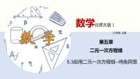 初中数学3 应用二元一次方程组——鸡免同笼图文ppt课件