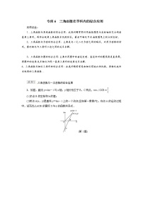 人教版九年级数学下册微卷专训专训6　三角函数在学科内的综合应用教案