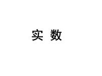 人教版七年级下册6.3 实数课堂教学课件ppt