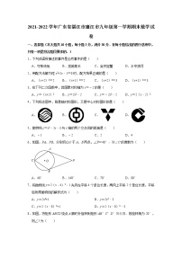 广东省湛江廉江市2021-2022学年九年级上学期期末考试数学试题（word版 含答案）