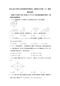 2021-2022学年山东省青岛市李沧区、黄岛区九年级（上）期末数学试卷  解析版