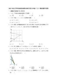 2021-2022学年河南省南阳市南召县九年级（上）期末数学试卷  解析版