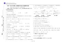 广东惠州市大亚湾金澳中英文学校2020-2021学年下学期七年级期中数学试题（扫描版，无答案）