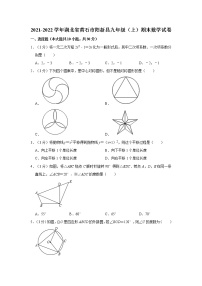 2021-2022学年湖北省黄石市阳新县九年级（上）期末数学试卷   解析版