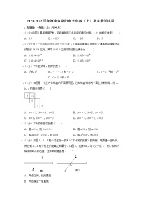 2021-2022学年河南省洛阳市七年级（上）期末数学试卷   word，解析版