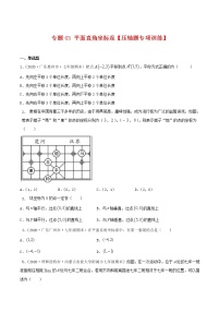 专题03 平面直角坐标系【压轴题专项训练】-2021-2022学年七年级数学下学期期末专项复习（人教版）