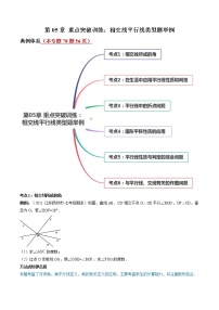 第05章 重点突破训练：相交线平行线类型题举例-简单数学之2021-2022学年七年级下册同步讲练（人教版）