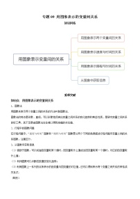 专题09 用图象表示的变量间关系（知识点串讲）-2021-2022学年七年级数学下册期末考点大串讲（北师大版）