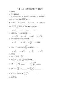 专题16.4 二次根式乘除（专项练习）-2021-2022学年八年级数学下册基础知识专项讲练（人教版）